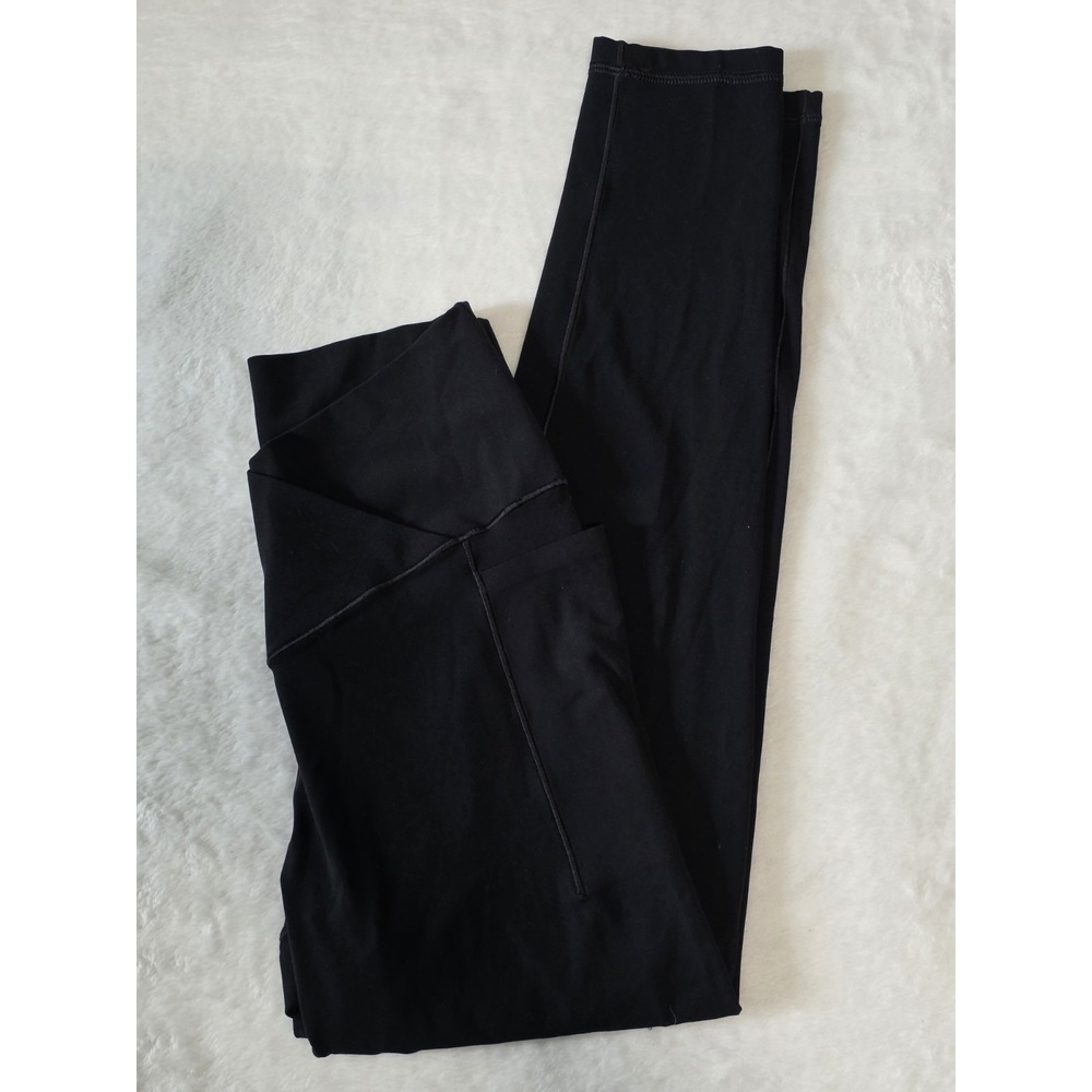 Aerie womens medium black real me xtra 7/8 high rise ankle legging pockets